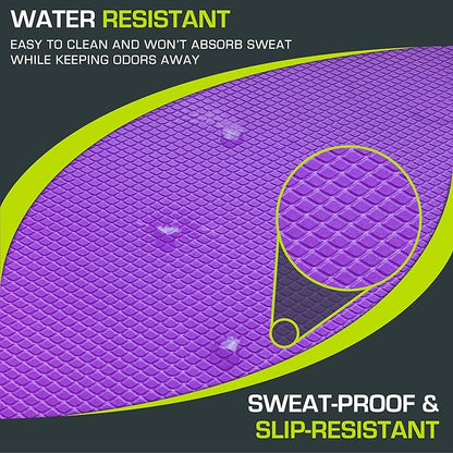ProsourceFit Exercise Balance Pad – Cushioned Non-Slip Foam