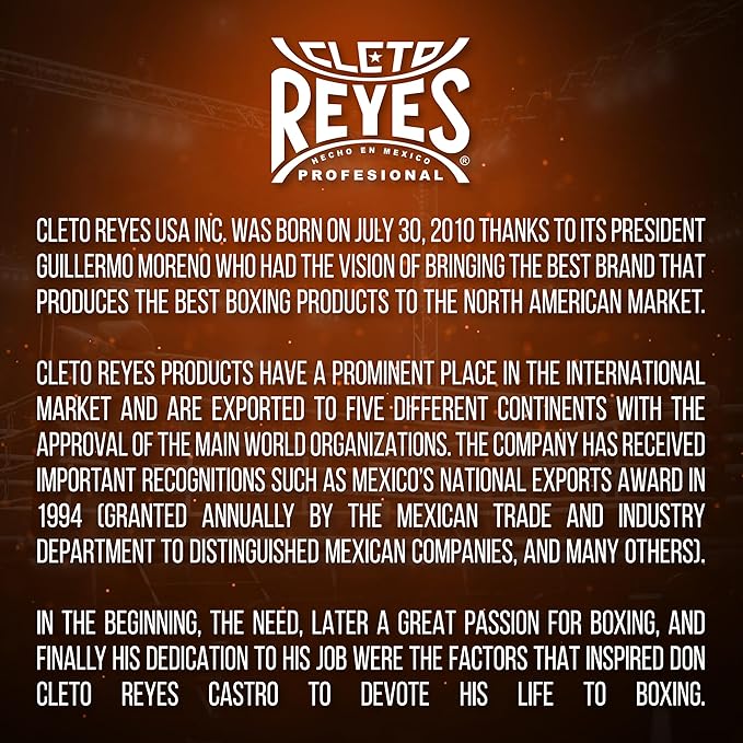 CLETO REYES Training Gloves with Leather Strap & Attached Thumb and Hook & Loop Closure