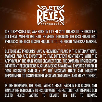 CLETO REYES Training Gloves with Leather Strap & Attached Thumb and Hook & Loop Closure