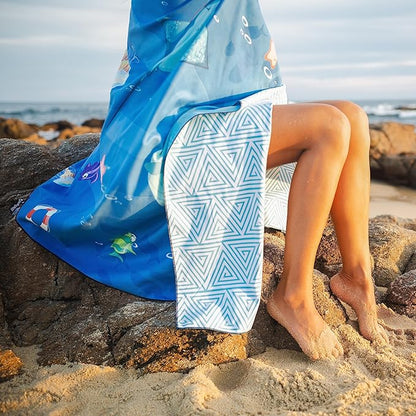 Elite Trend Microfiber Beach Towel - Large 63x31