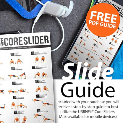 Gliding Discs Core Sliders - Dual Sided Exercise
