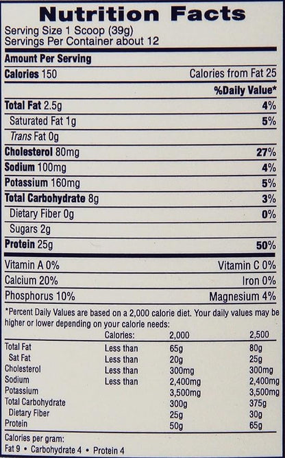 pure protein Powder - Whey, High Protein, Low Sugar, Gluten-Free, Vanilla Cream Flavor - 1 lb (Packaging May Vary) (Pack of 2)