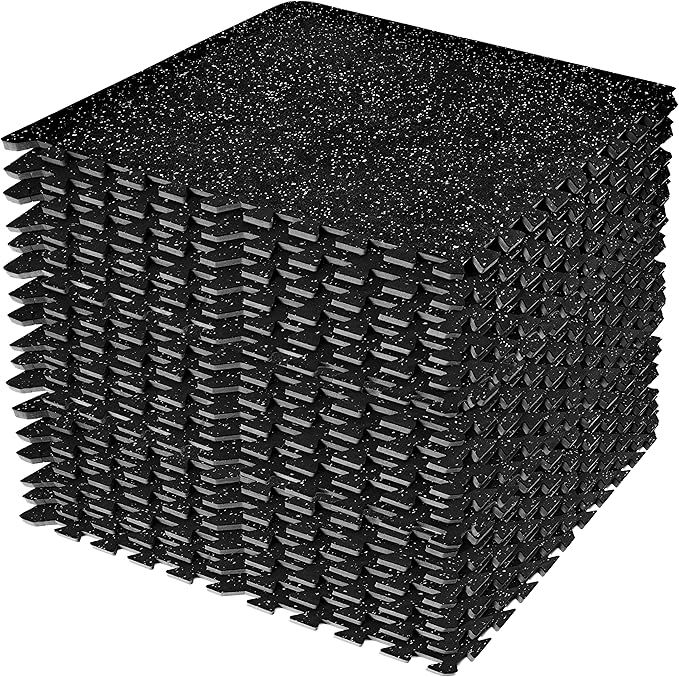Sivan Fitness 1/2" Thick Rubber Top High-Density EVA