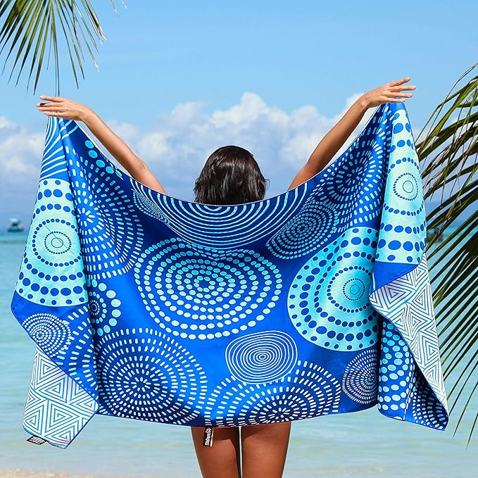 Elite Trend Microfiber Beach Towel - Extra Large 78x35 Inch