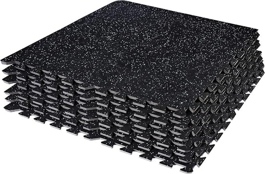 Sivan Fitness 1/2" Thick Rubber Top High-Density EVA