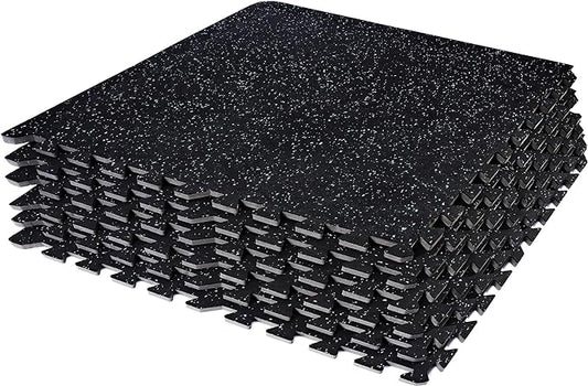 Sivan Fitness 1/2" Thick Rubber Top High-Density EVA