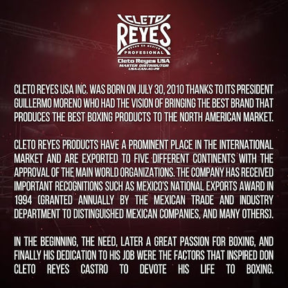 CLETO REYES Platform Leather Punching Speed Bag for Boxing, MMA, Muay Thai, Training Equipment
