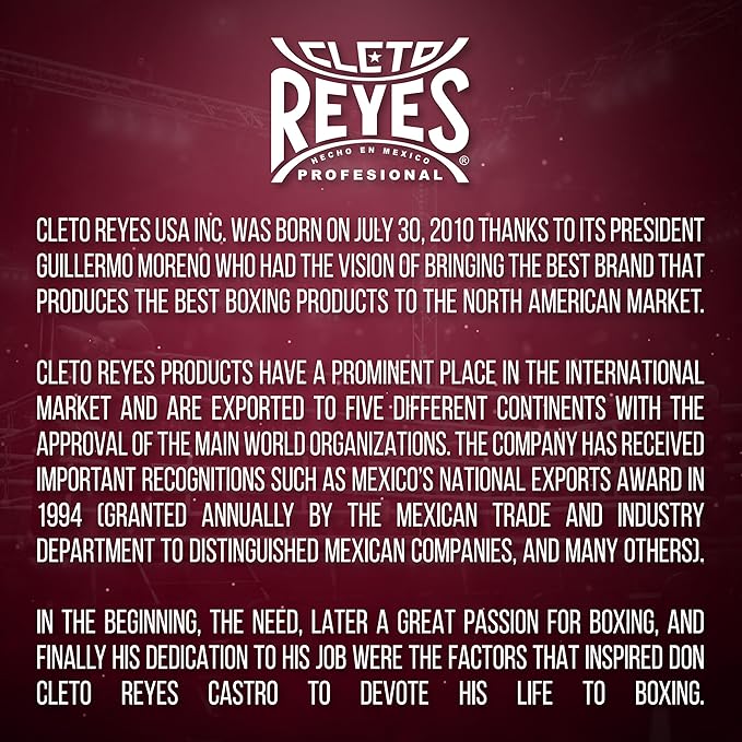 CLETO REYES Training Gloves with Leather Strap & Attached Thumb and Hook & Loop Closure
