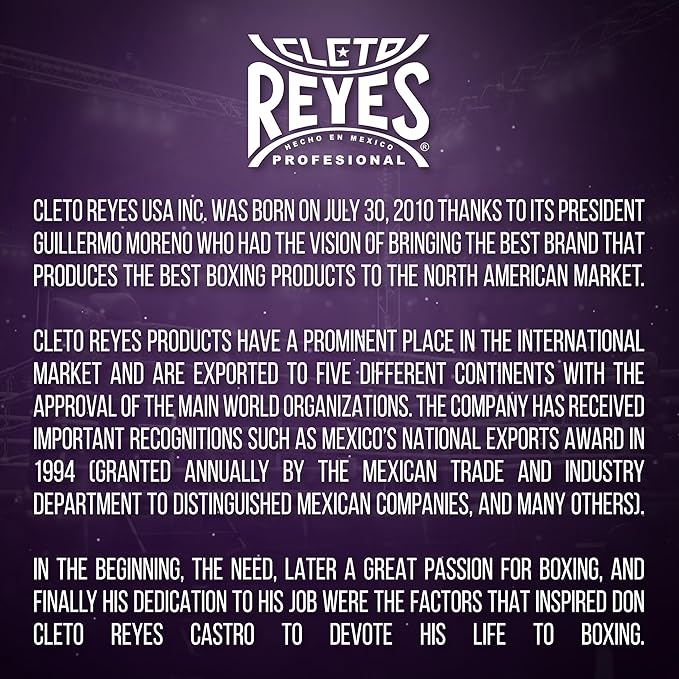 CLETO REYES Training Gloves with Leather Strap & Attached Thumb and Hook & Loop Closure