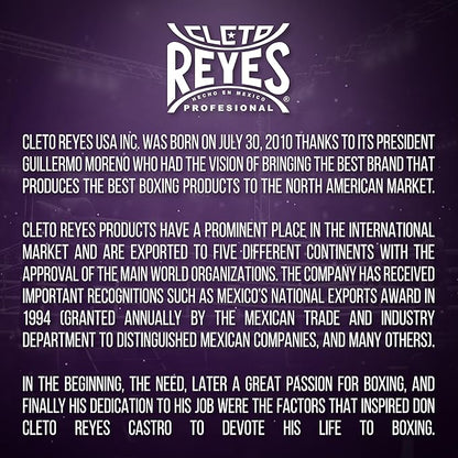 CLETO REYES Training Gloves with Leather Strap & Attached Thumb and Hook & Loop Closure
