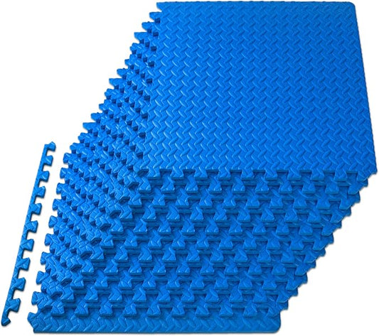 ProsourceFit Puzzle Exercise Mat Â½ in