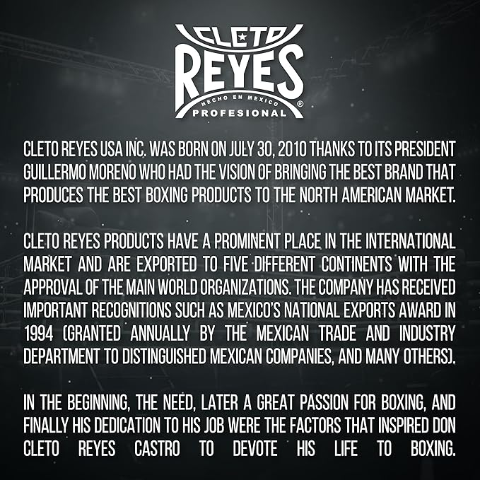 CLETO REYES Training Gloves with Leather Strap & Attached Thumb and Hook & Loop Closure