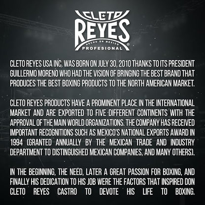CLETO REYES Training Gloves with Leather Strap & Attached Thumb and Hook & Loop Closure
