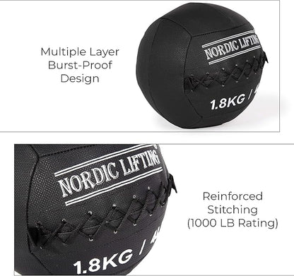 Nordic Lifting Wall Ball for Crossfit & Fitness