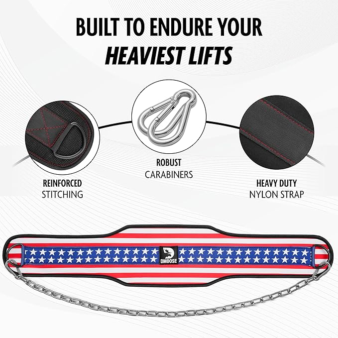 DMoose Dip Belt for Weightlifting