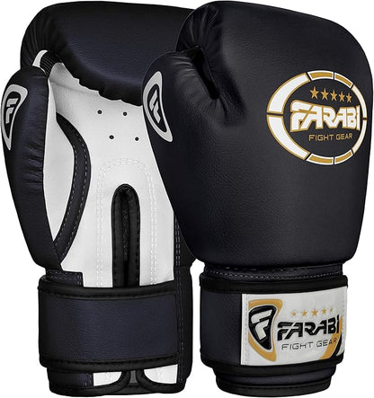 Farabi Sports Kids Boxing Gloves 4, 6, 8-oz Boxing Gloves for Kids Junior Boxing Gloves Youth Boxing Gloves Boys and Girls Boxing Training Gloves for MMA Muay Thai & Punching Bag