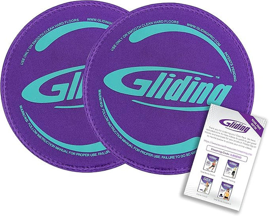 Gliding Discs for Working Out - Exercise Sliders 1 Pair, 4 Streaming