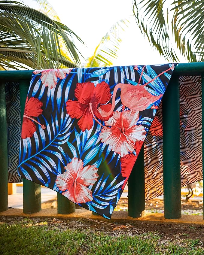 Elite Trend Microfiber Beach Towel - Extra Large 78x35 Inch