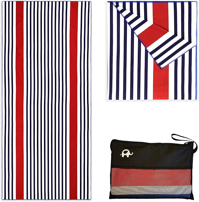 Elite Trend XL Beach Towel for Travel – 78x35 Inch