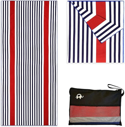 Elite Trend XL Beach Towel for Travel – 78x35 Inch