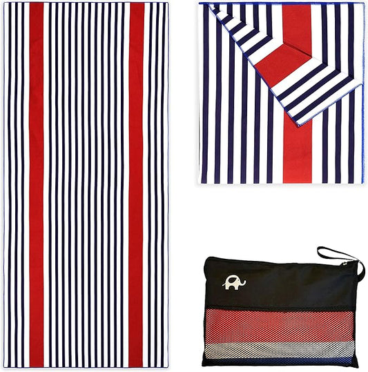Elite Trend XL Beach Towel for Travel – 78x35 Inch