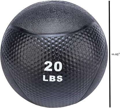 Signature Fitness Workout Exercise Fitness Weighted Medicine Ball