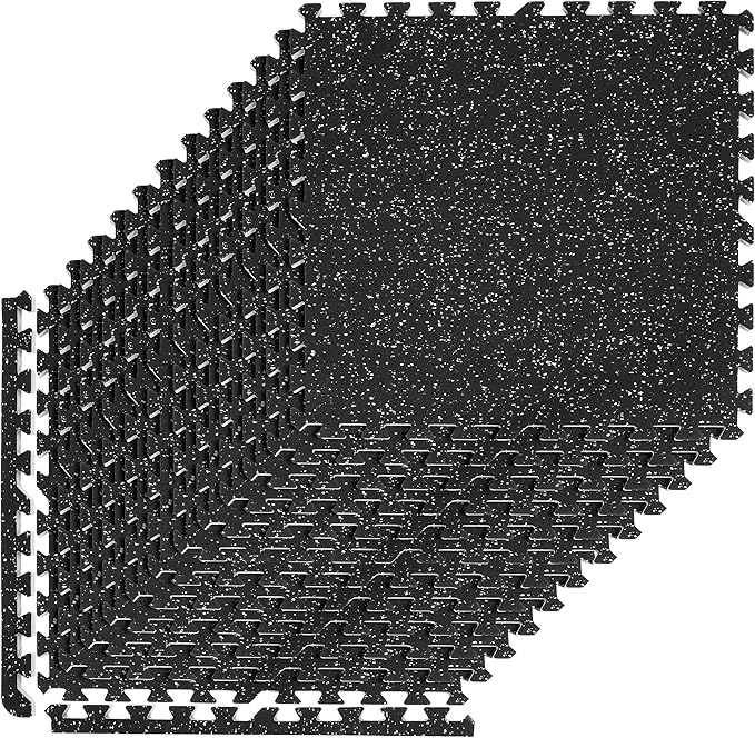 Sivan Fitness 1/2" Thick Rubber Top High-Density EVA