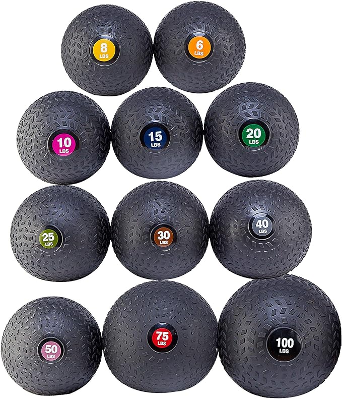 Signature Fitness Workout Exercise Fitness Weighted Medicine Ball