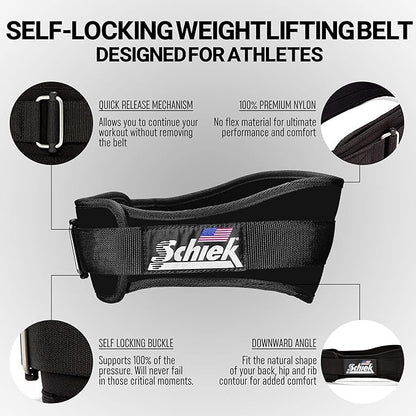 Schiek Sports Model 2006 Nylon 6" Weight Lifting