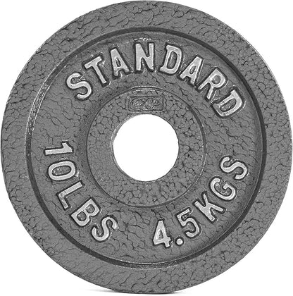 CAP Barbell Olympic 2-Inch Weight Plates Gray