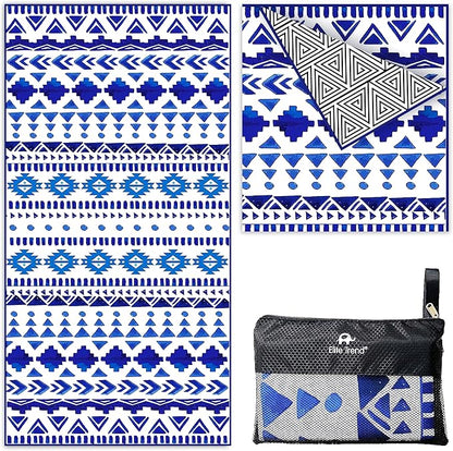 Elite Trend Microfiber Beach Towel - Extra Large 78x35 Inch
