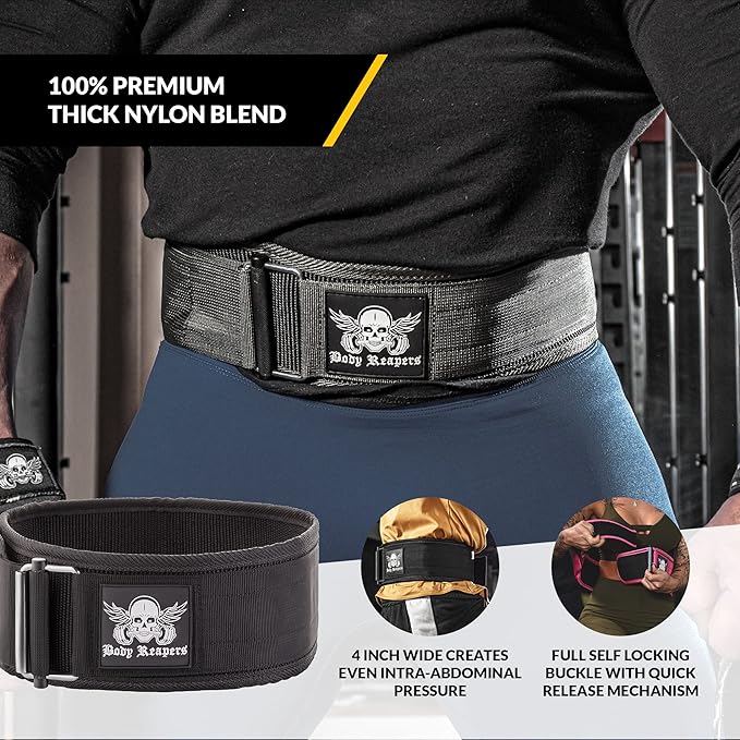 Body Reapers Weight Lifting Belt For Men &