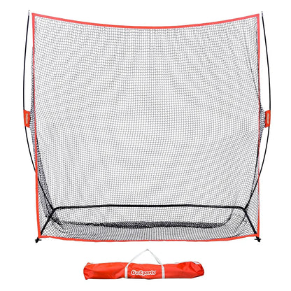 GoSports Golf Practice Hitting Net - Choose Between Huge 10 x 7 ft or 7 x 7 ft Nets - Personal Driving Range for Indoor or Outdoor Use - Designed by Golfers for Golfers
