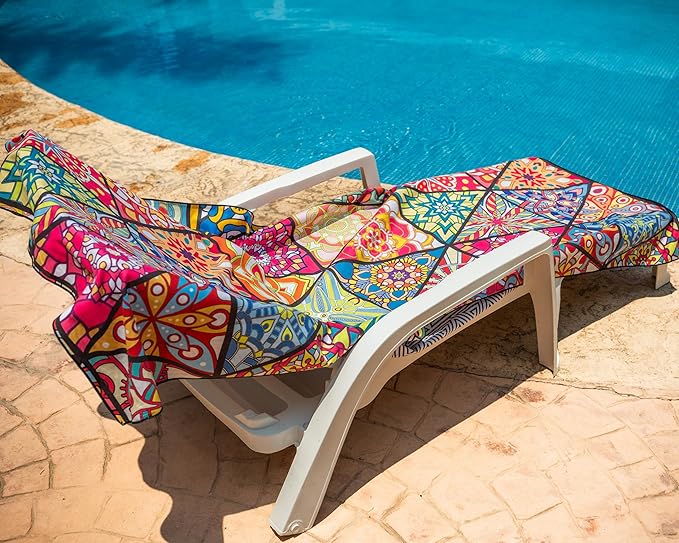 Elite Trend Microfiber Beach Towel - XXL 72x72