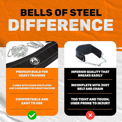 Belt Squat Belt [Bells of Steel] 5in Width 12in, Heavy