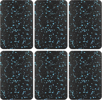 Treadmill Mat Pads 4.7" x 3.2" x 0.5" (6 (6 PCS)