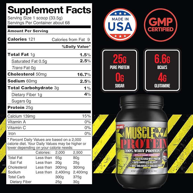 GL Monster Muscle Protein (20 Pound,Vanilla)