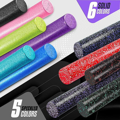 Yes4All High-Density Foam Roller for Back Pain Relief 12, 18, 18, 24, 24, 36 36 inch