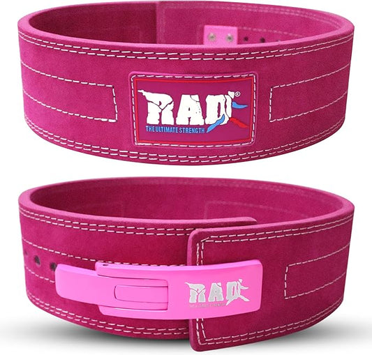 RAD Weight Lifting Belt for Men & Women 4 Inch 10 mm