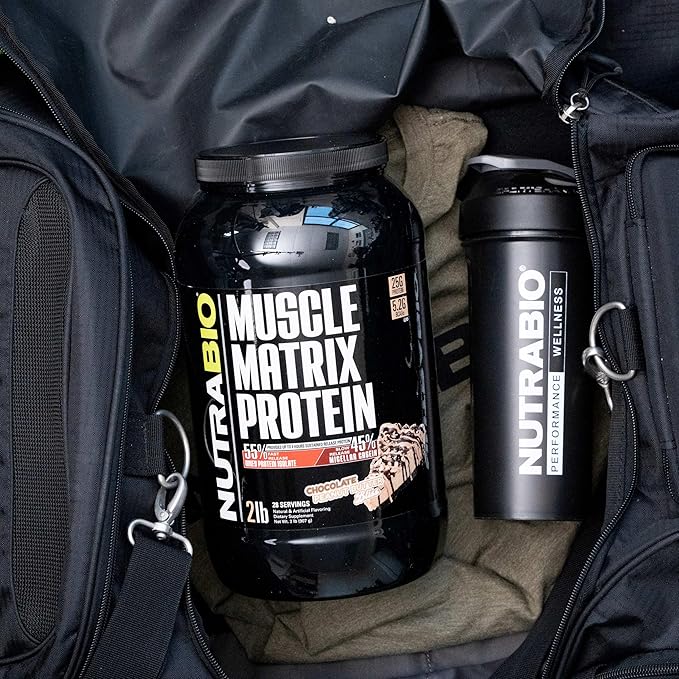 NutraBio Muscle Matrix Protein (Chocolate Peanut Butter, 2 lb (Pack of 1))