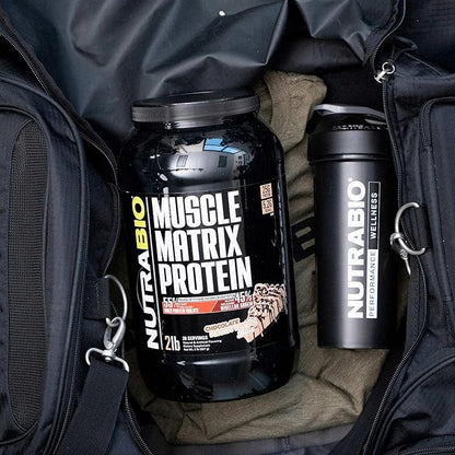 NutraBio Muscle Matrix Protein (Chocolate Peanut Butter, 2 lb (Pack of 1))