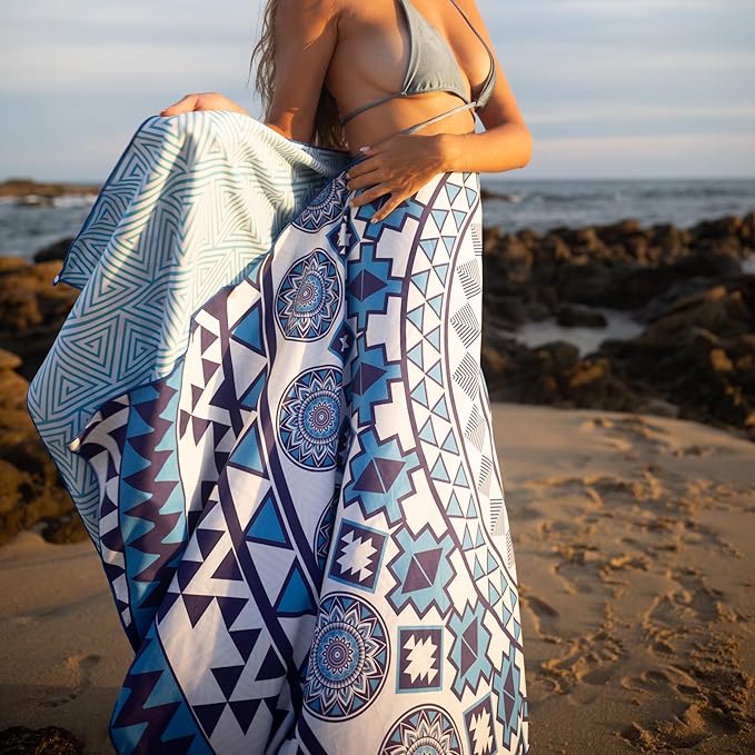 Elite Trend Microfiber Beach Towel - XXL 72x72
