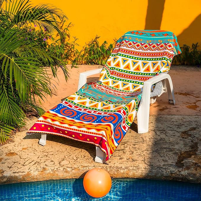 Elite Trend Microfiber Beach Towel – Extra Large 78x35 Inch