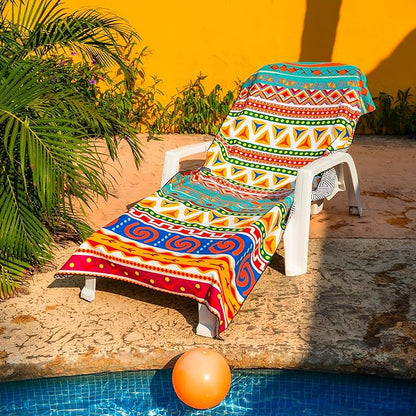 Elite Trend Microfiber Beach Towel – Extra Large 78x35 Inch