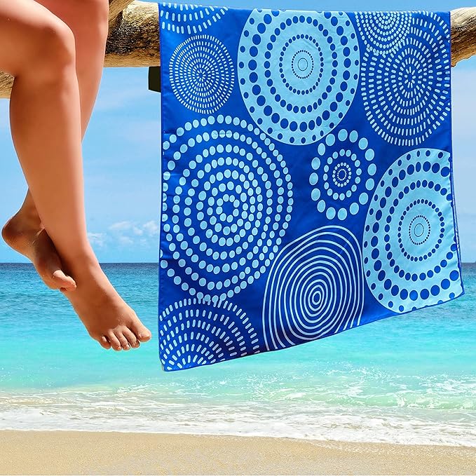 Elite Trend Microfiber Beach Towel - Extra Large 78x35 Inch