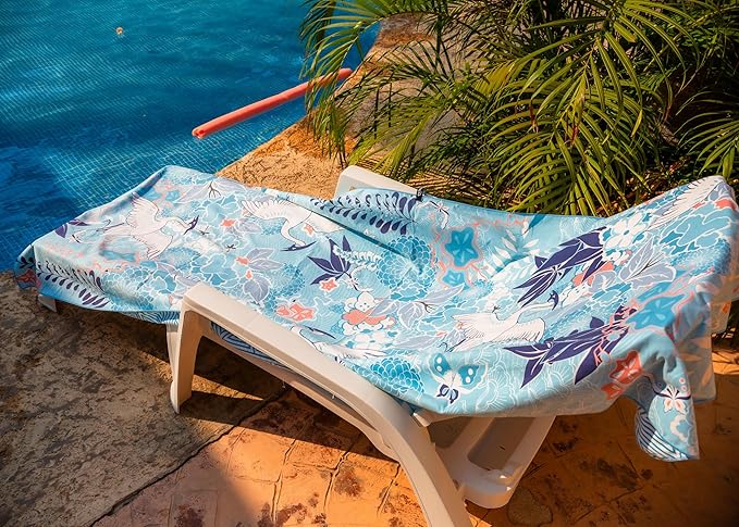 Elite Trend Microfiber Beach Towel - Extra Large 78x35 Inch