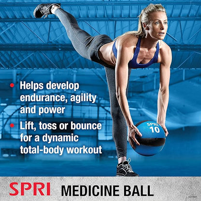 SPRI Medicine Ball - Exercise Workout Ball