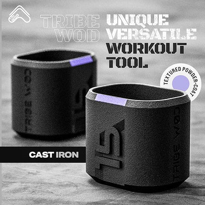 Tribe WOD Dark Elf Hybrid Dumbells 10-35lb - 1)