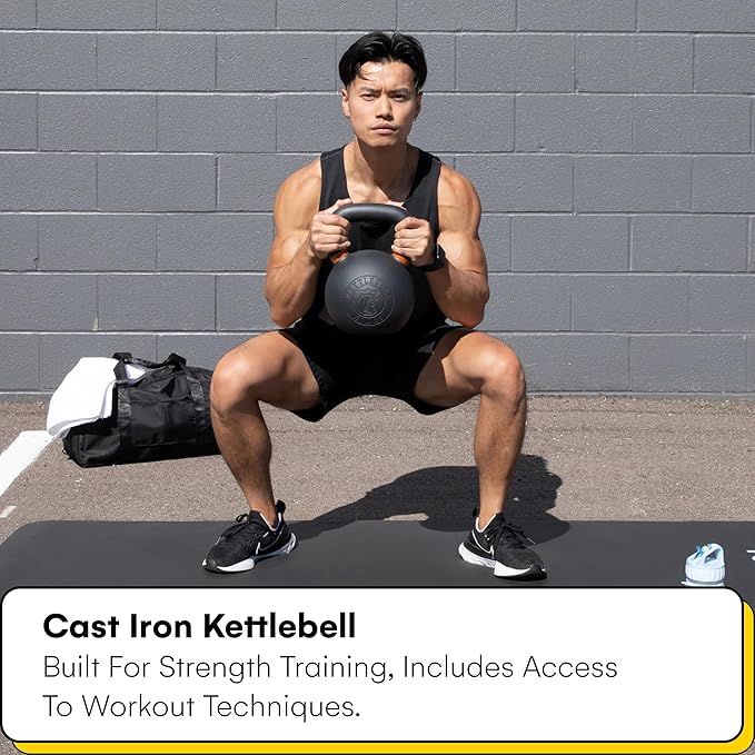 Kettlebell Kings Powder Coated Kettlebell Weights 5-90 LB