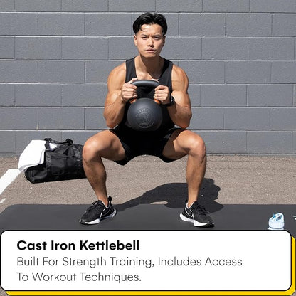 Kettlebell Kings Powder Coated Kettlebell Weights 5-90 LB